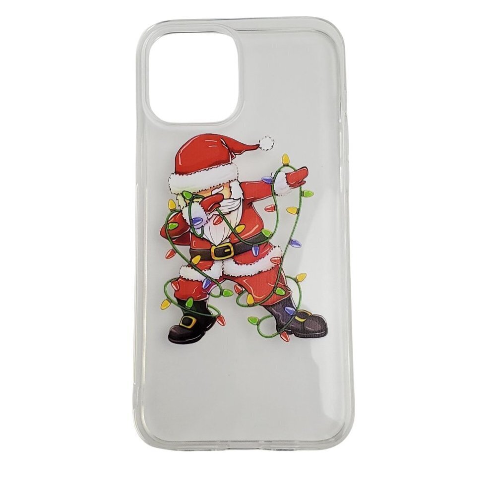 Dab Santa I phone 12 Pro Max Clear Phone Case Apple Dabbing